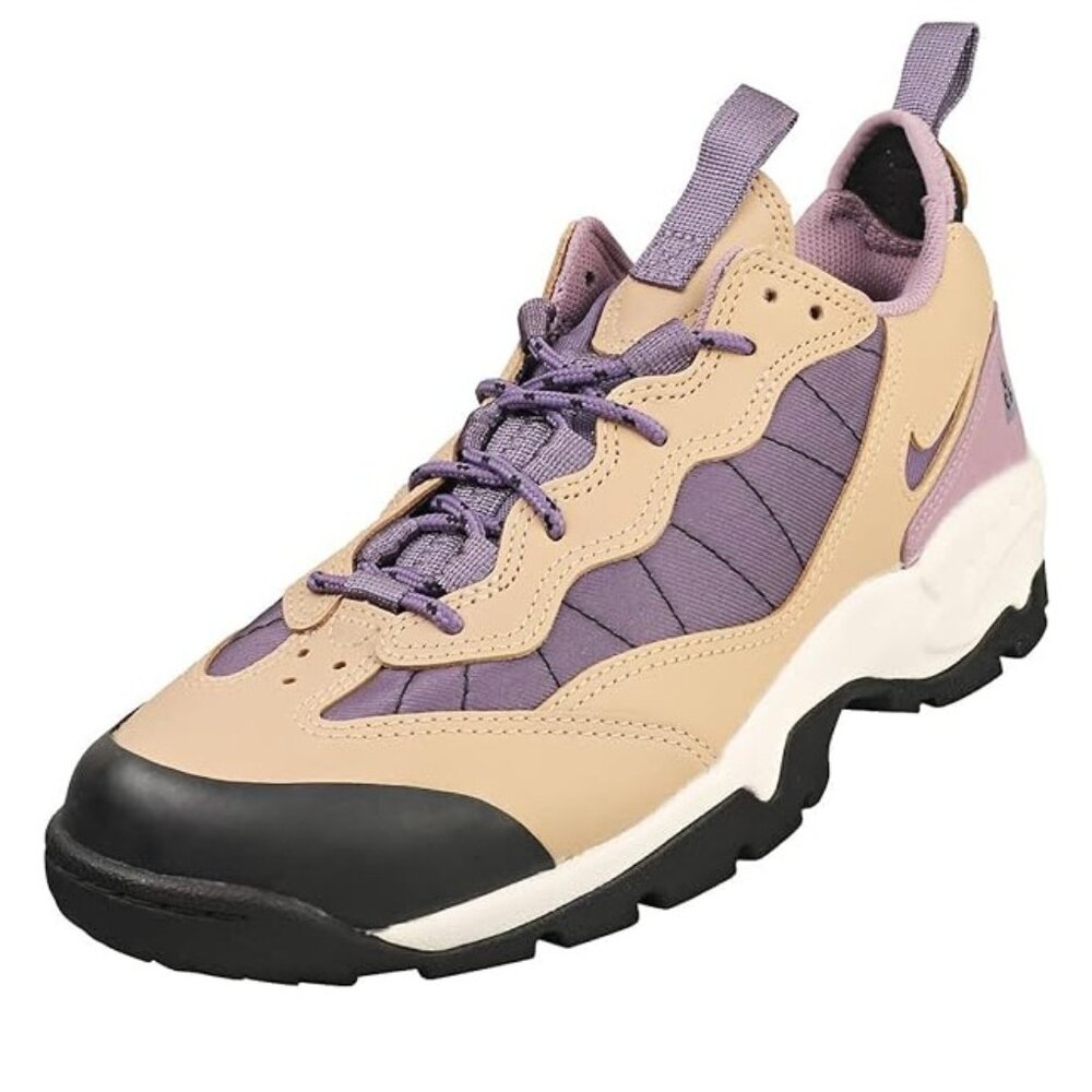 New Men's Nike ACG Air Mada Low Athletic Hikers Shoes Size 9 Hemp/Canyon Purple
